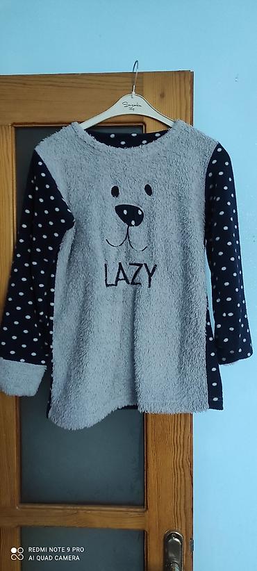 maxroviy pijama: Qışlıq pijama dəsti 10-12 yaş - 2 hissə: uzunqol kofta + şalvar - — 1
