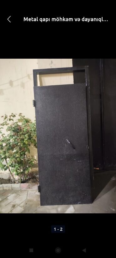 col qapi modelleri: Möhkəm metal qapı - Material: qalın metal konstruksiya, tam metal