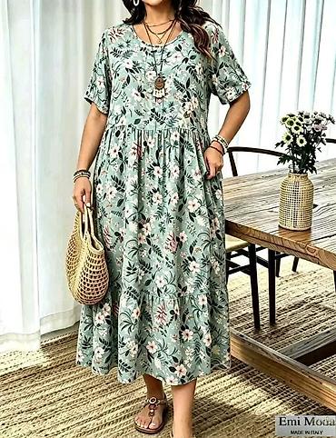 max mara leisure: Haljina za punije XL 2XL 3XL 3000 dinara ML Duga letnja haljina sa — 5