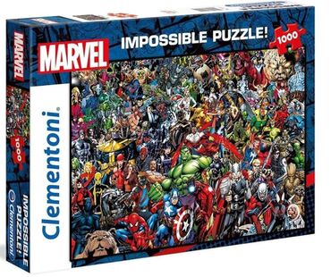 Игрушки: 🧩 Пазл Clementoni Marvel IMPOSSIBLE Puzzle – 1000 деталей Продам