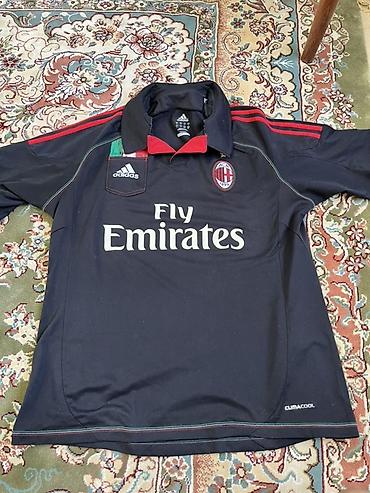 climacool: Игровая футболка AC Milan adidas (выездная/третья), с воротником-поло — 1