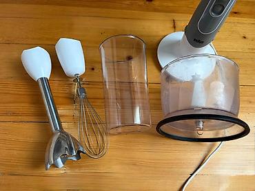 əl blenderi: Braun əl blender dəsti - Çoxfunksiyalı Braun əl blenderi: motor bloku — 1