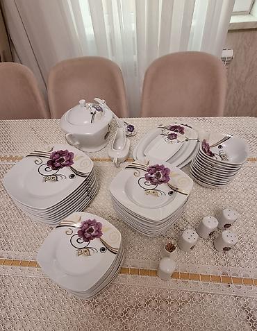 Qab-qacaq və mətbəx ləvazimatları: Nahar dəsti, Schafer, 12 nəfərlik, Türkiyə — 3