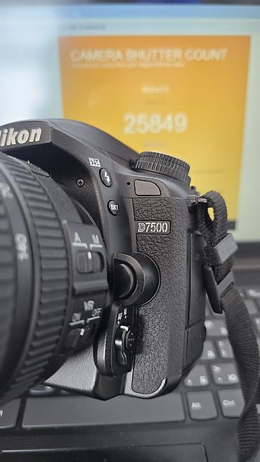 iphone 7 plus qiymetleri: Nikon D7500 + AF-S DX NIKKOR 18-140mm f/3.5-5.6G ED VR fotokamera — 1