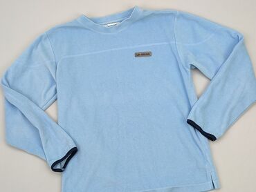 błękitna bluzki: Fleece, L (EU 40), condition - Good