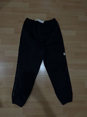 мужские классические брюки: Эркектердин шымы, L, Adidas, Жаңы, түсү - Кара, Өзү алып кетүү