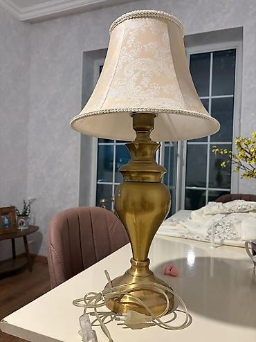 Stol lampaları: Lampa satılır 2 eded 1 ededı 15 azn,yeni kimidir istifade olunmayıb — 1