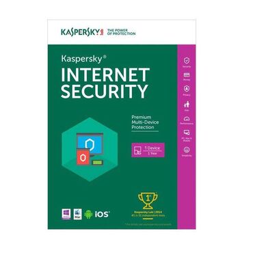 1 aya 30 kq ariqlamaq: Kaspersky internet security 1 cihaz 1il : 14 manat kaspersky internet