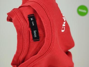 clothes in red: Sinsay, T-shirt damski, rozmiar M — 4