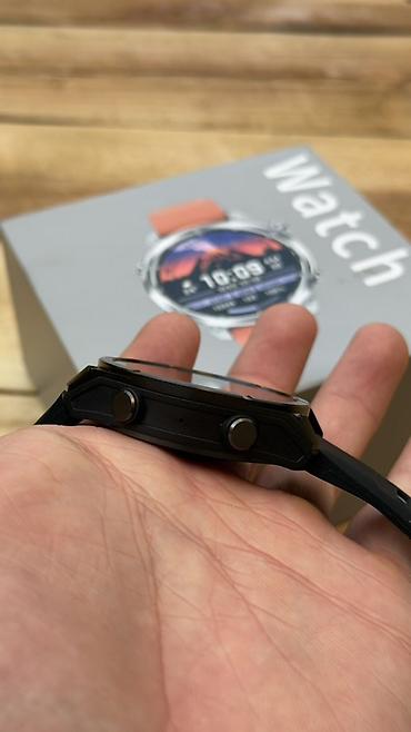 Другие смарт-часы: Смарт‑часы HD300, 47 мм - Дисплей: AMOLED, яркий и контрастный - — 7