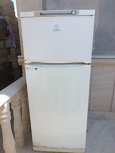 İşlənmiş 2 qapılı Indesit Soyuducu Satılır, rəng - Ağ