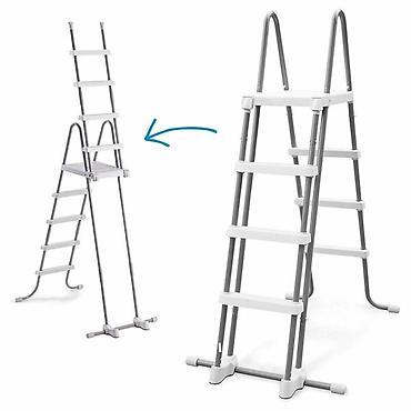 Бассейны: 457/122 см модель 28242 Сборный бассейн Intex Metal Frame легко и — 5