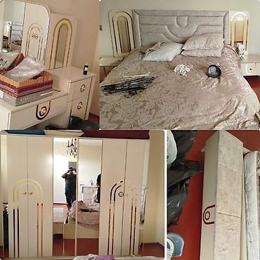 Yataq otağı dəstləri: Yataq desti. 550azn. yaxsi veziyyetde. Matras var ölcü Dolab — 1