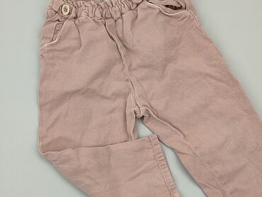 high rise slim fit jeans: Spodnie jeansowe, Zara, 4-5 lat, 104/110, stan - Zadowalający