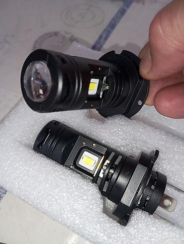 super qanadlar: H4 Linza Proyektor LED far lampaları – 2 ədəd dəst - Növ: H4 Bi-LED — 2