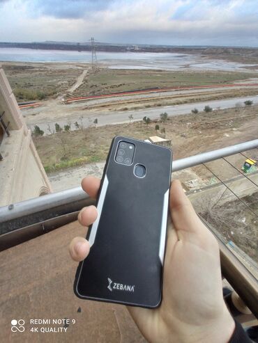 Samsung: Samsung Galaxy A21S, 32 GB, rəng - Qara, Barmaq izi