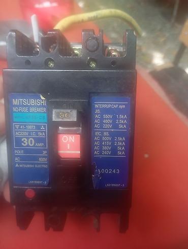 baklar ve cenler: Mitsubishi Electric Elektrik avtomat, 3 faza — 2