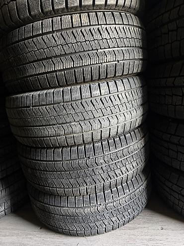 Шины 215 / 55 / R 17, Зима, Б/у, Комплект, Легковые, Япония, Bridgestone