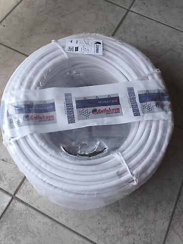 kabel 4×4: Kabel Çetinkaya markalı Türkiyə istehsalı orjinal kabel3x1.5 evinə — 1