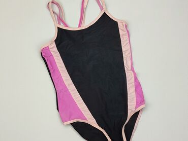 dół od stroju kąpielowego czarny: Strój jednoczęściowy, Marks & Spencer, 11 lat, 140-146 cm, stan - Dobry