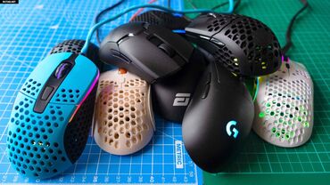 аксессуары для компьютера: Игровые мышки игровая мышь Logitech haper x T wolf и другие в