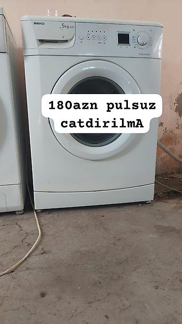 Məişət texnikası: Beko Volumax5 paltaryuyan maşın - Yükləmə həcmi: 5 kq - Enerji sinfi — 1