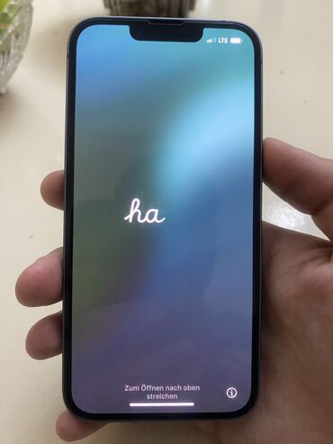 ayfon s 6: IPhone 14, 128 GB, Blue Titanium, Zəmanət, Barmaq izi, Simsiz şarj