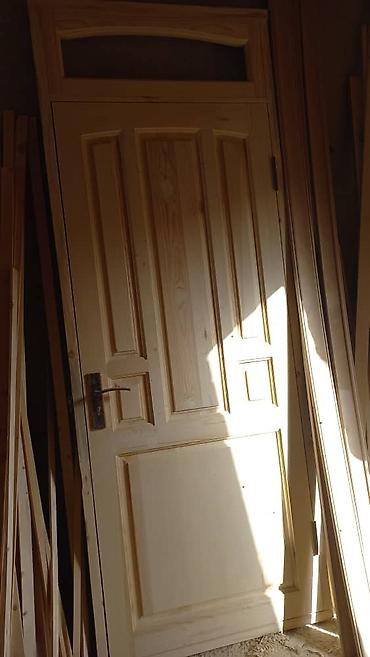 Двери для подъездов: Деревянные межкомнатные/входные двери с верхним световым фрамугом — 14