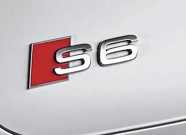 prednja kamera za auto: NATPIS NALEPNICA ZNAK AUDI S6 - NOVO | Viber, WhatsApp, poziv, SMS — 1