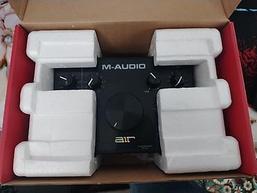2.5mm kabel: M-Audio AIR 192|4 USB Audio İnterfeysi - 2 giriş / 2 çıxış USB audio — 5