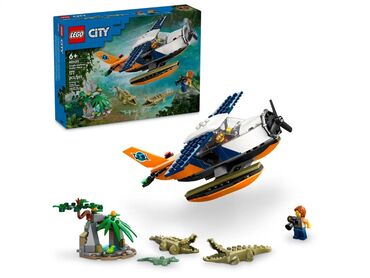 фигурки star wars: НОВИНКА ИЮНЯ 2024!Lego 60425 City 🌆 Водный самолет «Исследователь