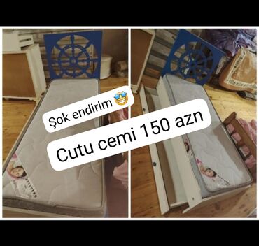 Divanlar: Endirim olundu.‼️‼️‼️ 2 eded carpayi satilir biri siyirmelidi biri