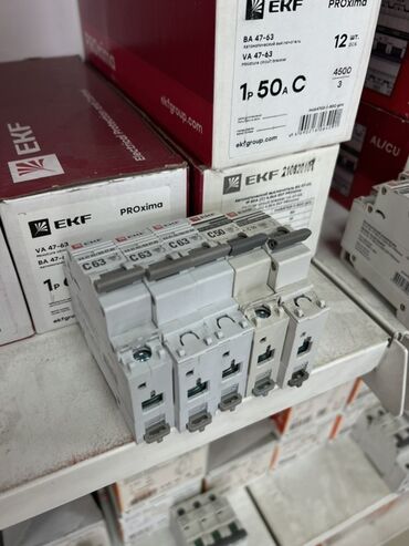 токовые клещи: Автоматические выключатели EKF PROxima - Серия: BA 47-63 (PROxima) -