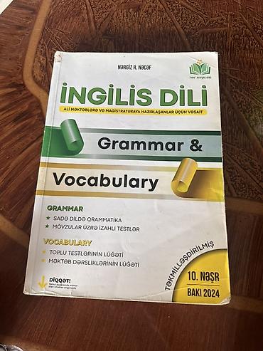 mekteb çanta: Məhsul: İngilis Dili – Grammar & Vocabulary (Nərgiz R. Nəcəf) — 1
