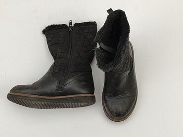czarne sandały espadryle: Kozaki 28, Używany