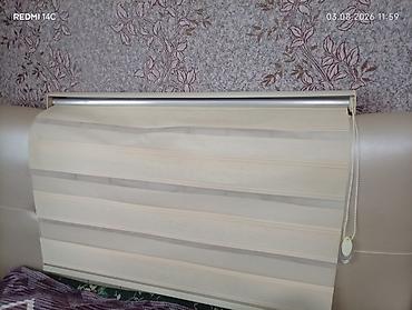 ipək parca: Zebra jalüz pərdə - Model: zebra (şəbəkəli-sıralı), zəncirli — 2