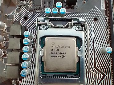 Ana platalar: Ana Platası MSI MSI H110M PRO-D+i3 6100, İşlənmiş — 3