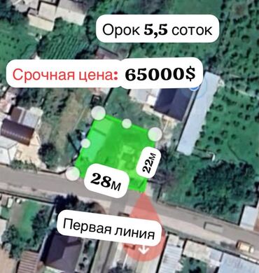 участок раздолный: 5 соток, Курулуш, Кызыл китеп, Сатып алуу-сатуу келишими