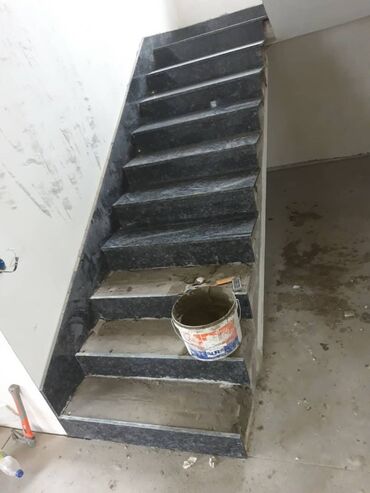 Лестницы из гранита, мрамора: Лестница из гранита, мрамора Для дома, Бесплатный замер, Форма лестницы: Много-маршевая, Стиль: Модерн — 5