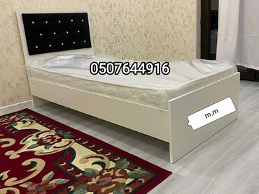 Çarpayılar: Yeni, Təknəfərlik çarpayı, Bazalı, Matras ilə, Siyirməsiz, Azərbaycan — 4