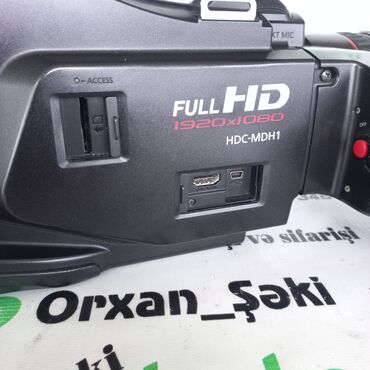 Videokameralar: Panasonic H1. FULL HD 1920/1080 kamera çox ideal vəziyyətdə SD karta — 6