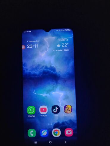 встроенная вытяжка 45: Samsung Galaxy A23 5G, 128 GB, rəng - Qara, Barmaq izi, İki sim kartlı, Face ID