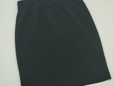 czarne spódnice skóra: Spódnica, XL, stan - Bardzo dobry