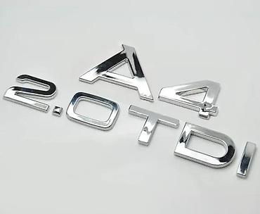 Auto delovi, gume i tjuning: Samolepljiv znak natpis TDI - Audi. Samolepljiv znak za Audi — 3