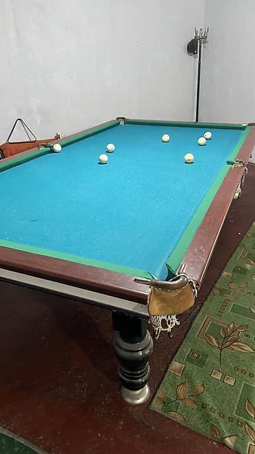 Бильярдные столы: Бильярдный стол -Мраморный 10фут - Размер: полноразмерная игровая — 1