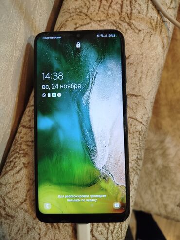 Samsung: Samsung Galaxy A10, 32 GB, rəng - Qara, Sensor, İki sim kartlı, Face ID