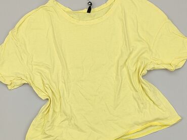 t shirty żółty: Top SinSay, S, stan - Zadowalający