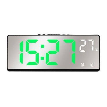 Qol saatları: Zəngli saat Masaüstü saat Stolüstü saat GH 0715L Light Alarm Otaq