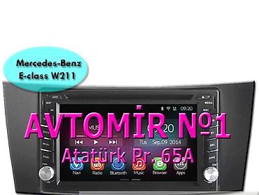 dvd ssd: DVD monitor Mercedes Benz W211 universal ramka ile 🚙🚒 Ünvana və — 1