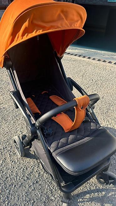 Коляски: Коляска, цвет - Черный, Б/у — 9